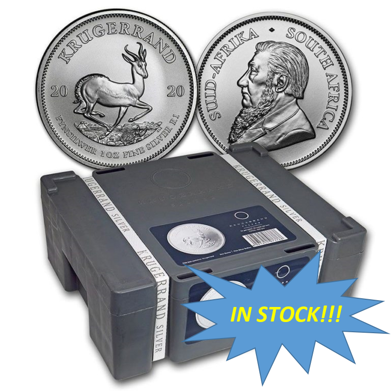Silver Krugerrand Monster Box 500 coins (Available) BULLIONTRADERS