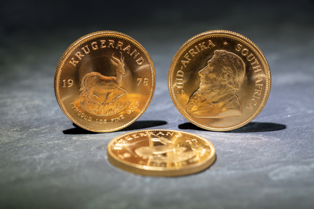 gold krugerrand coins