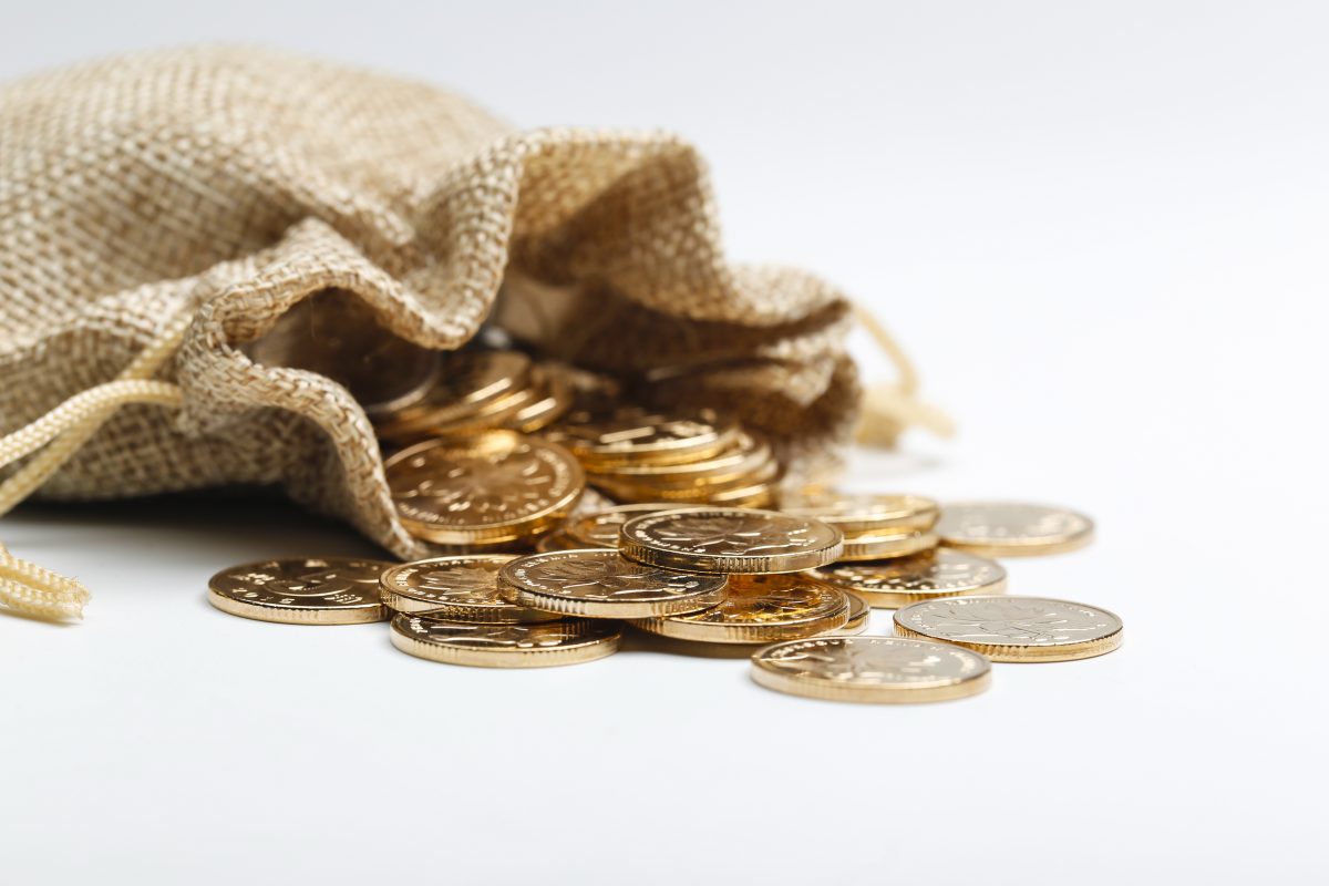 gold coins
