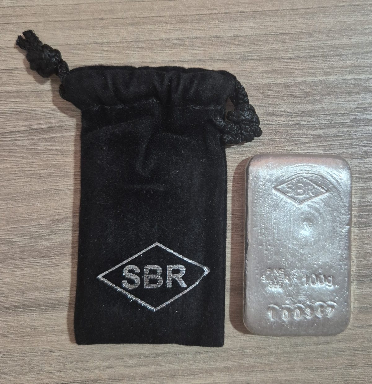 100g Fine Silver Bars .999 Certified
