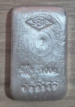 100g Fine Silver Bars .999 Certified