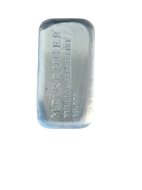 100g Fine Silver .999 Bar