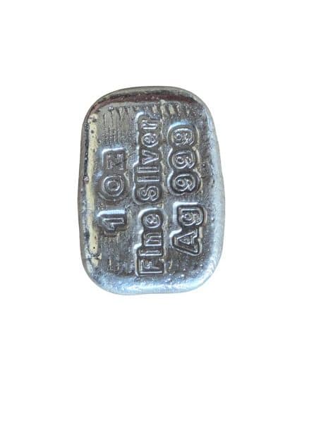 1 oz Fine Silver .999 Nugget