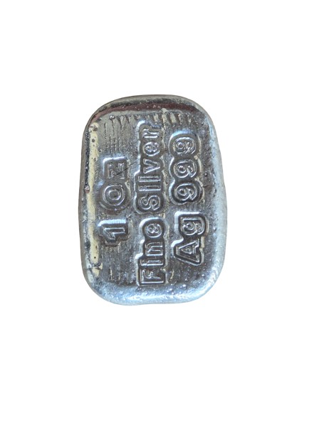 1 oz Fine Silver .999 Nugget