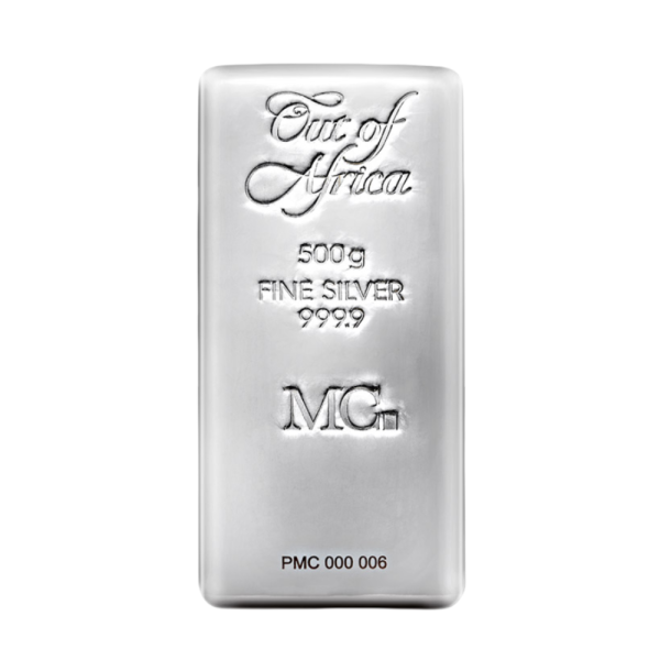 500 gr MetCon Silver Bar 999.9